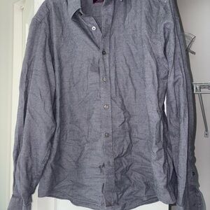 UNTUCKit Charcoal Casual Button Down Shirt